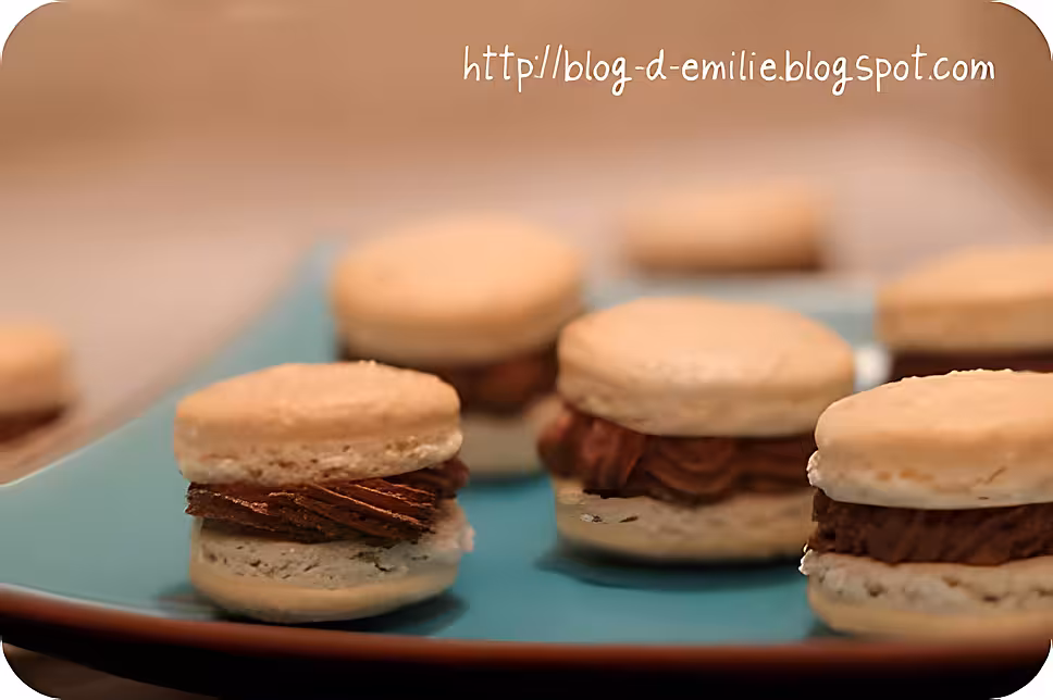 recette Macarons chocolat coco