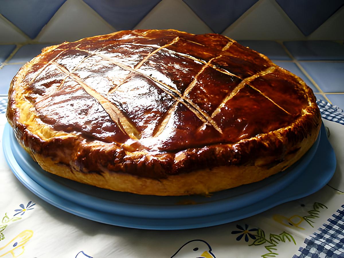 recette galette des rois à la frangipane