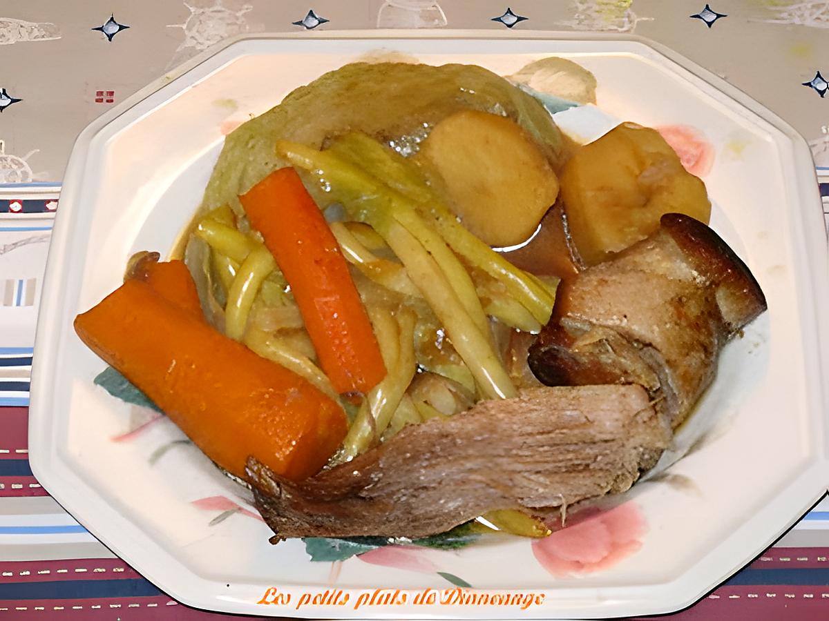 recette Boulli de rôti de porc