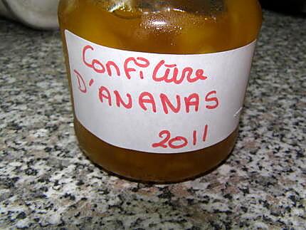 recette confiture d'ananas