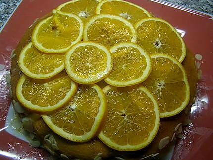 recette gâteau moelleux à l'orange