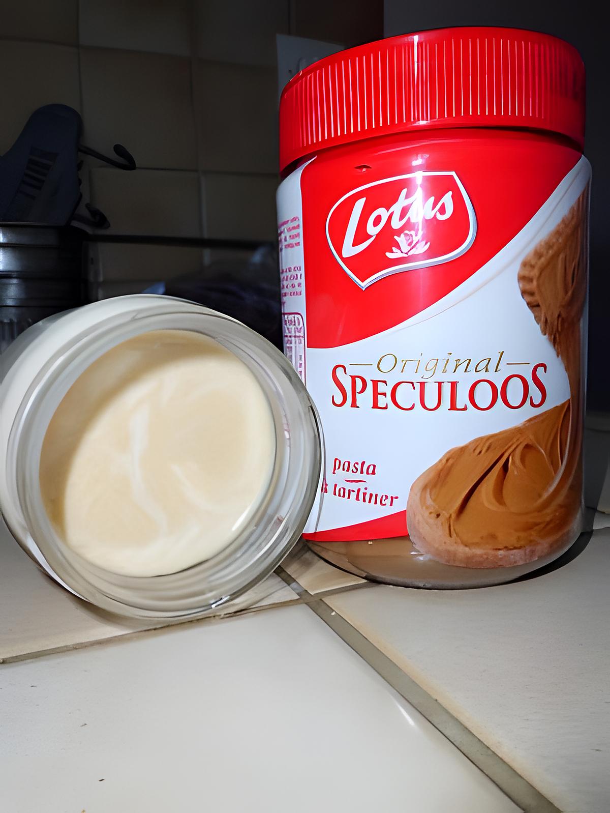 recette Yaourt aux spéculoos (a la yaourtiere)