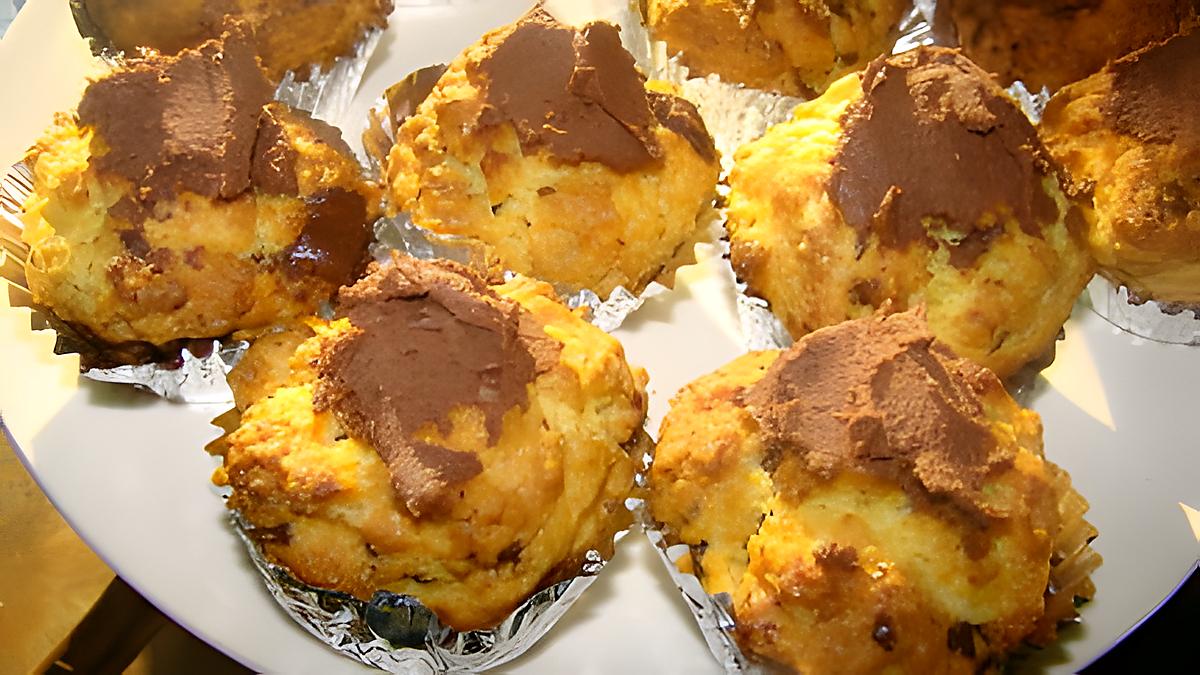 recette Muffins orange-chocolat