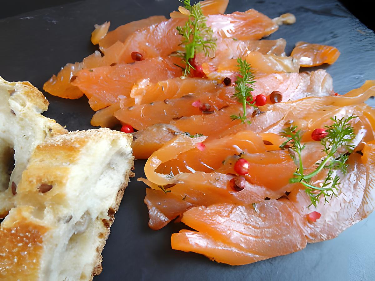 recette Gravlax à l'aneth