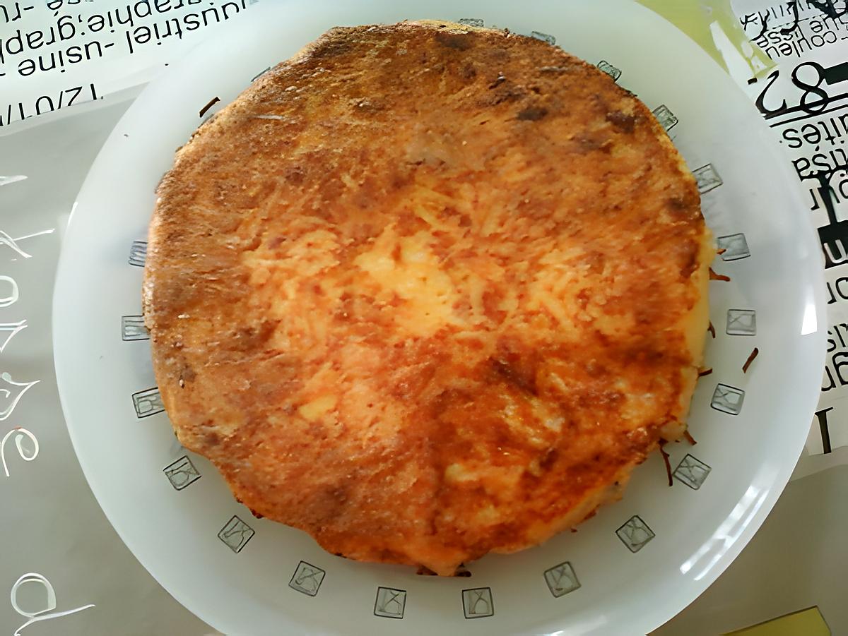 recette galette de pommes de terre aux oeufs