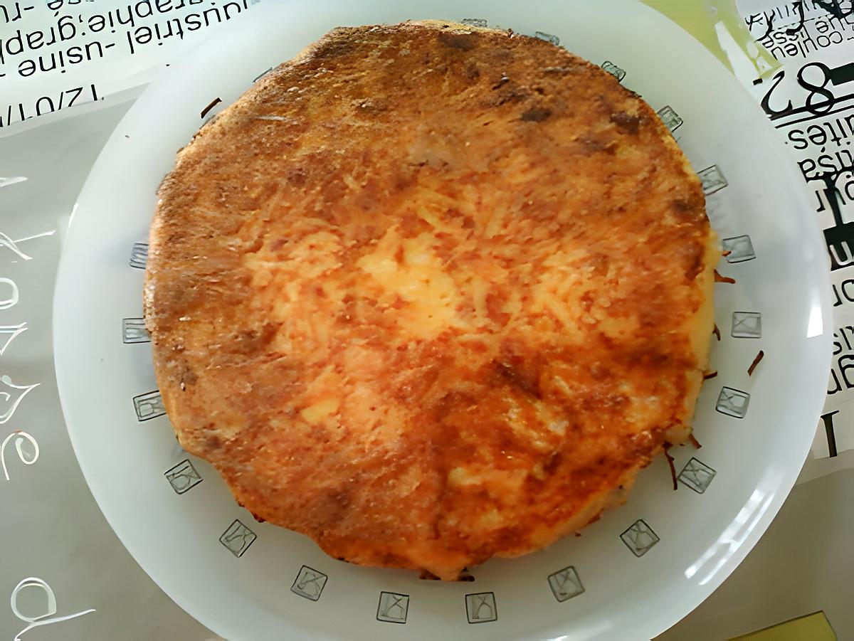 recette galette de pommes de terre aux oeufs