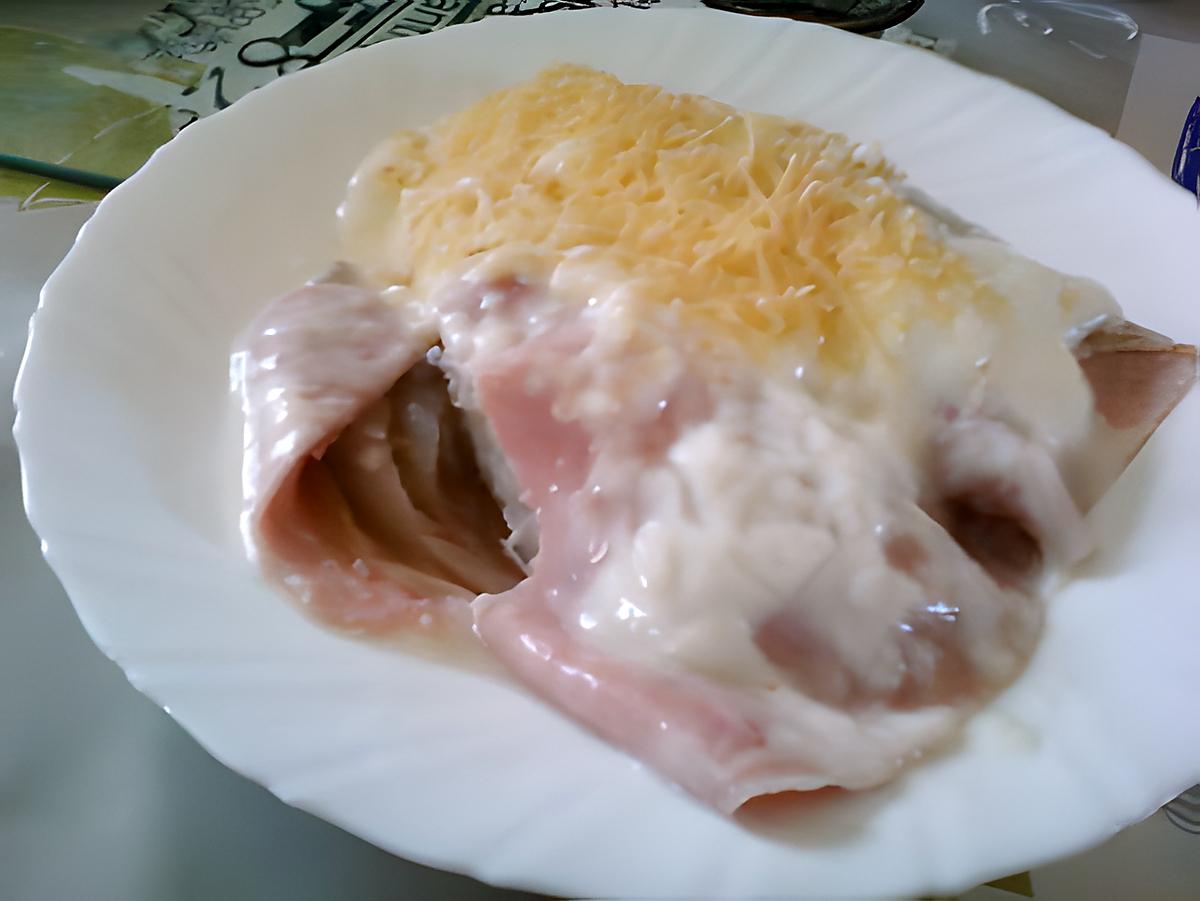 recette endives aux gratin