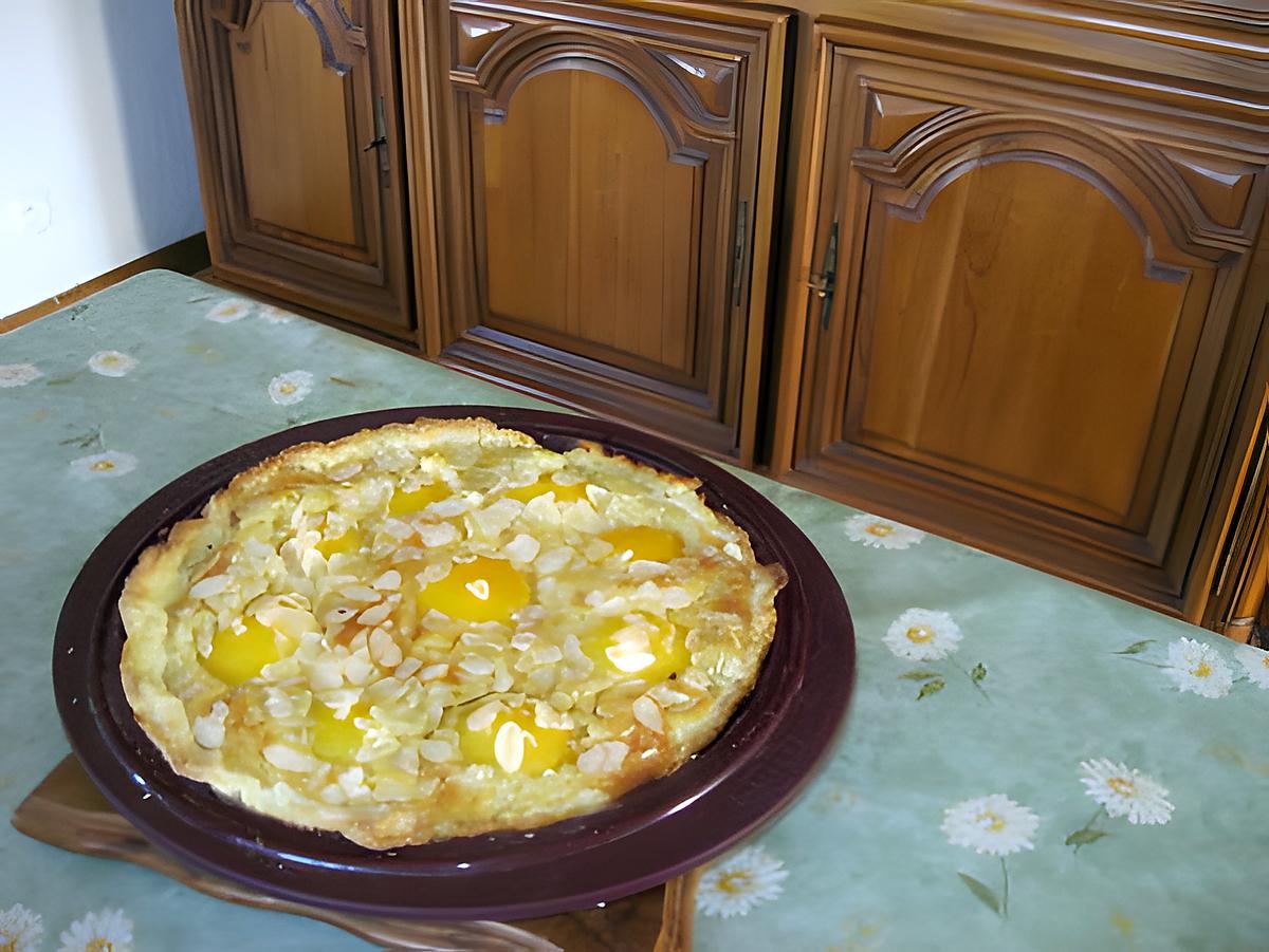 recette tarte bourdeloue aux peches