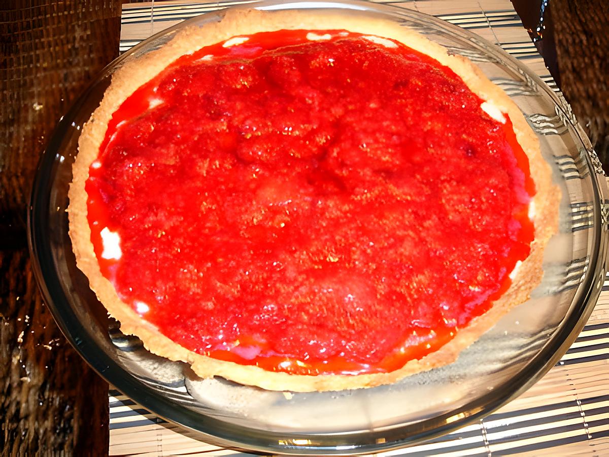 recette tarte aux framboises