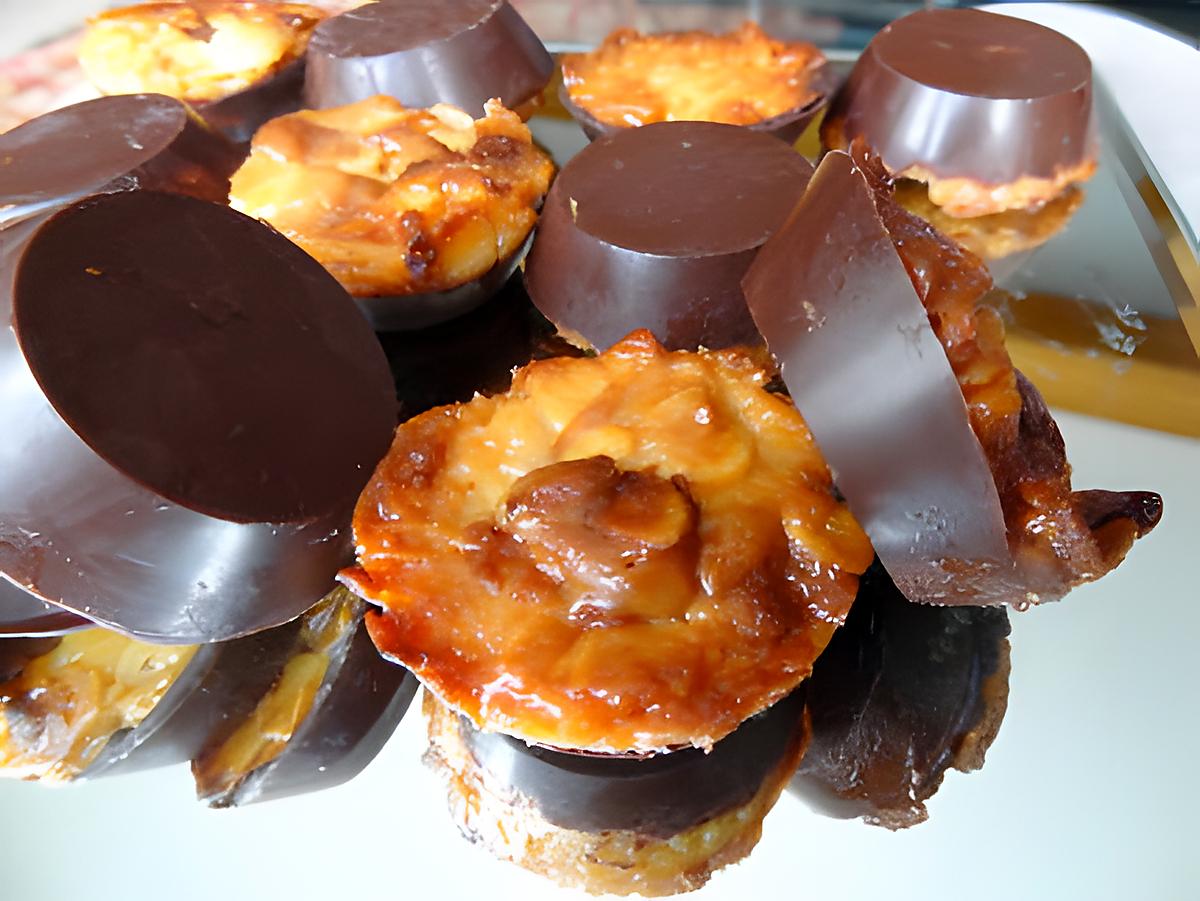 recette croustillants choco-amandes