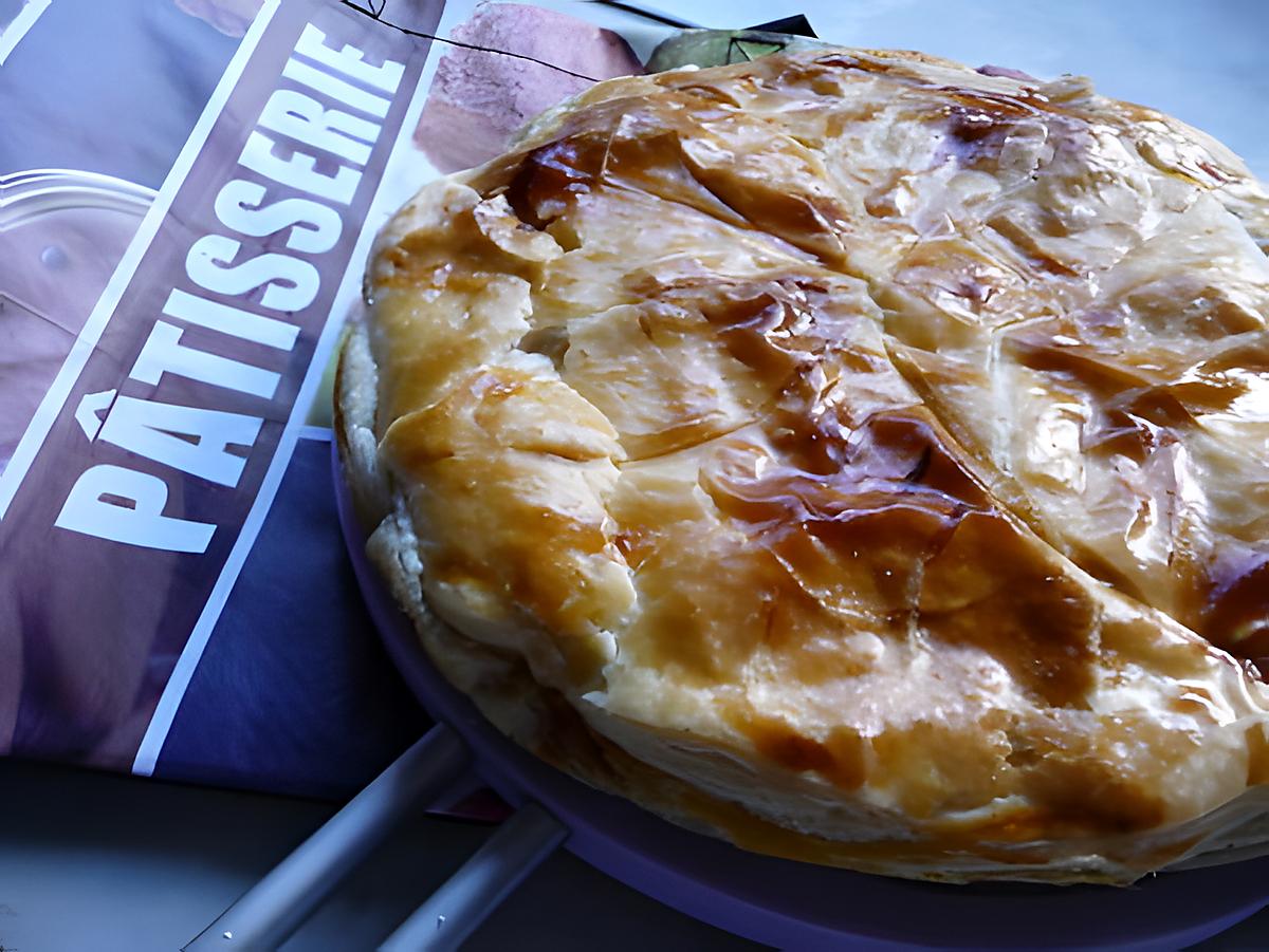 recette Ooo Galette des rois noix de coco/framboises ooO