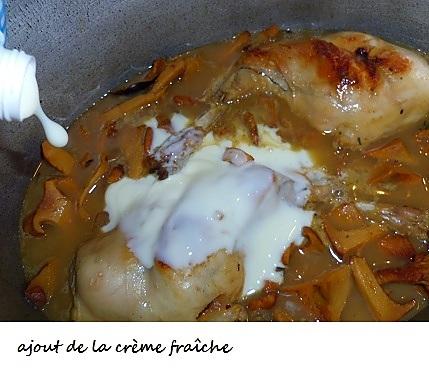 recette Cuisses de lapin aux girolles