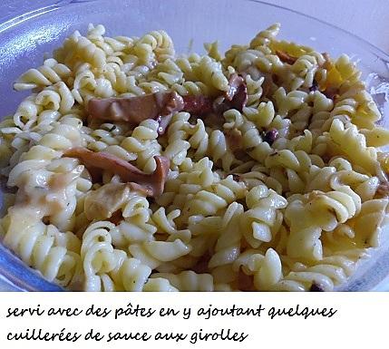 recette Cuisses de lapin aux girolles