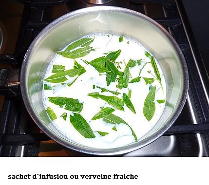 recette Crèmes à la verveine