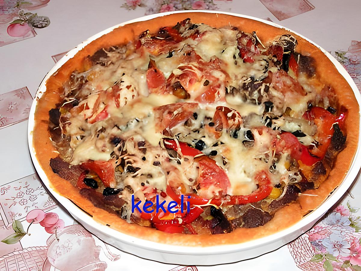 recette Quiche tex-mex