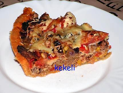 recette Quiche tex-mex