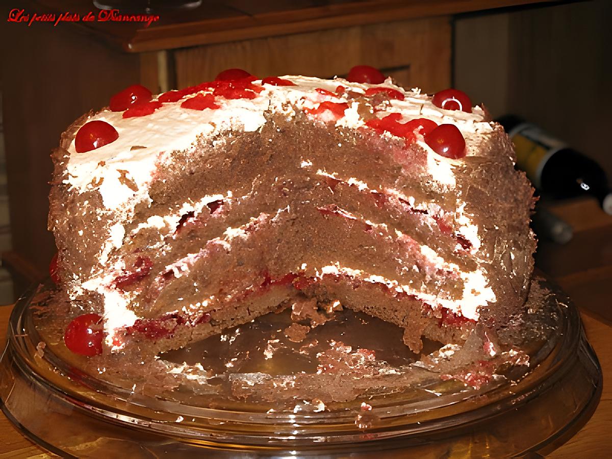 recette Gâteau Forêt-Noire