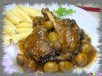 recette canard aux olives confites