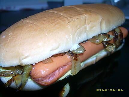 recette hot dog du samedi