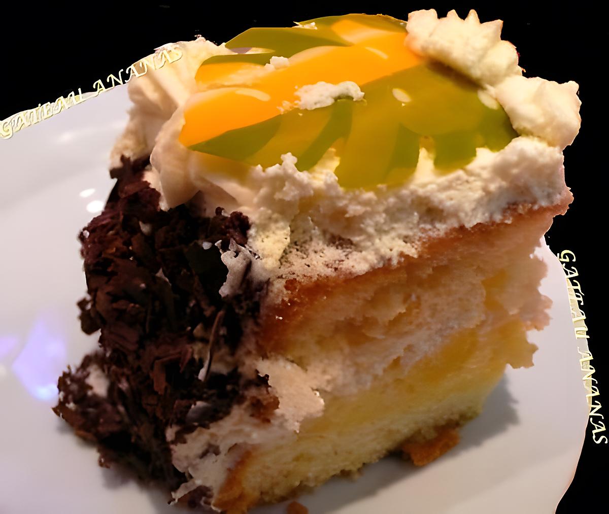 recette gateau ananas