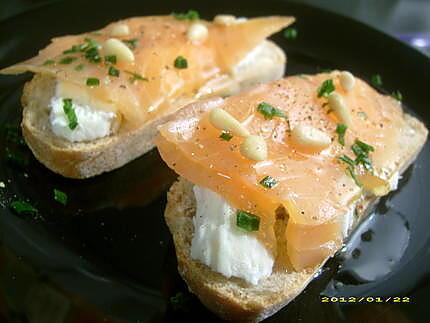 recette tartines mielleuses