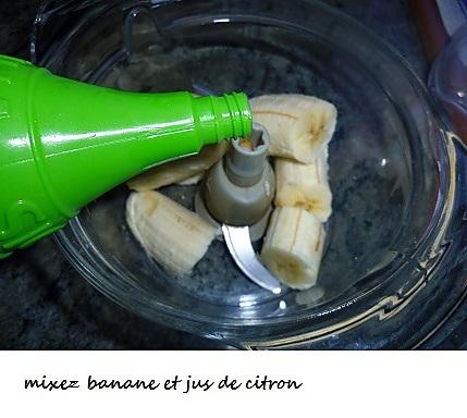 recette Mousse de banane