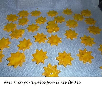 recette Etoiles de Noël à la cannelle et au gingembre