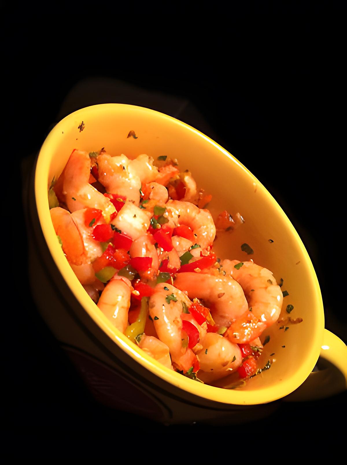 recette Salade de Crevettes épicée à la Thaï !