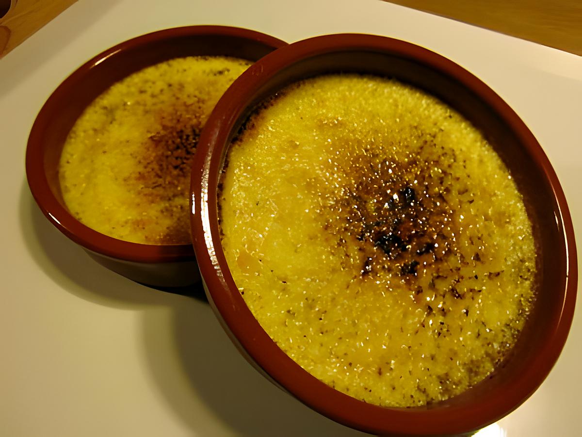 recette CREME BRULEE