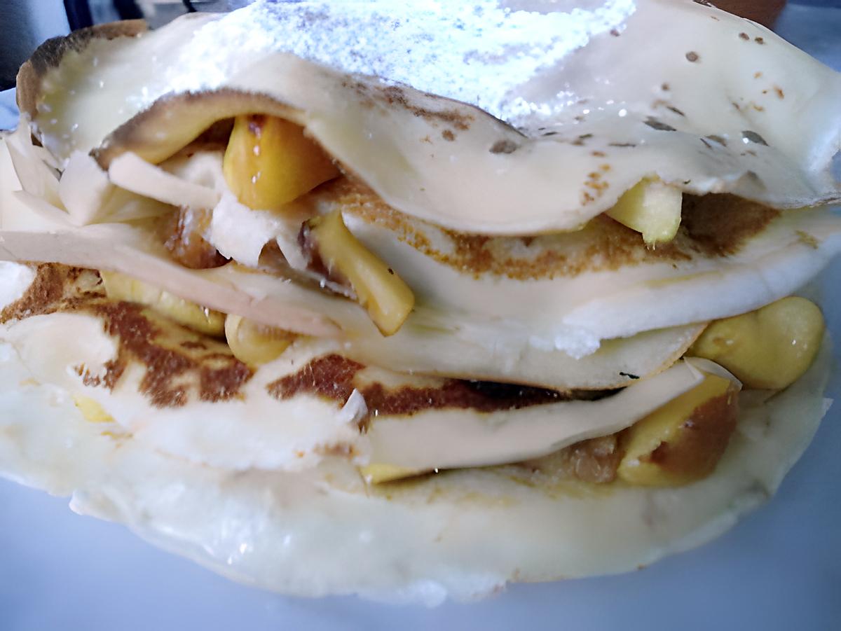 recette GÂTEAU DE CRÊPES