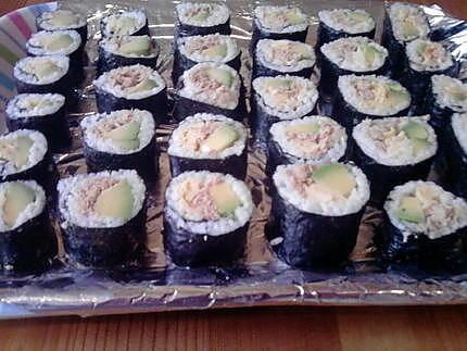 recette mes premiers sushis