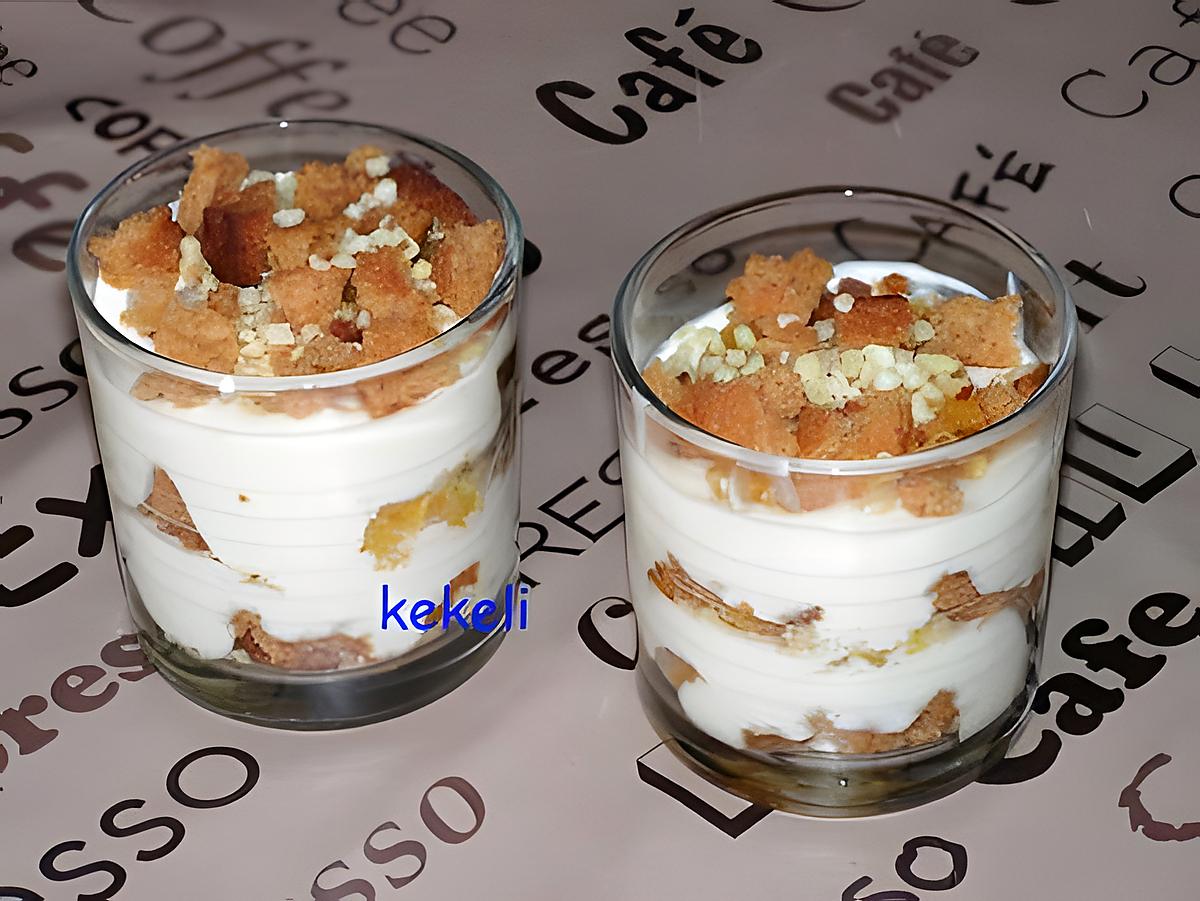 Recette de Trifle au pain d'épices