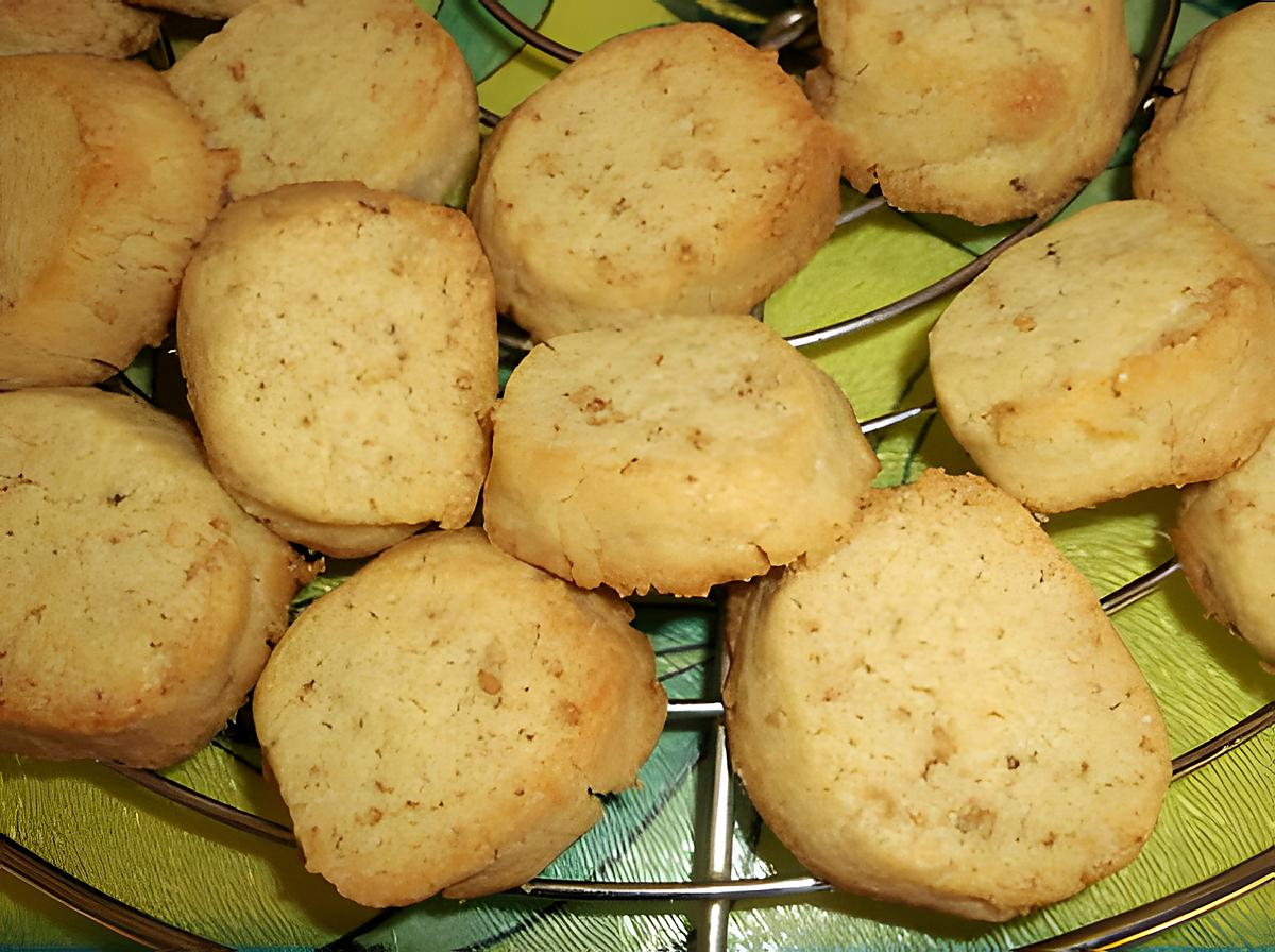 recette Petits biscuits aux graines de sésame et farine d'épeautre