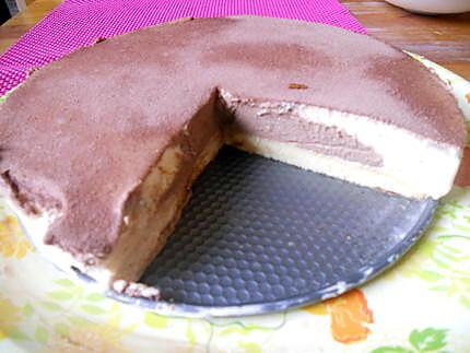 recette bavarois choco-caramel