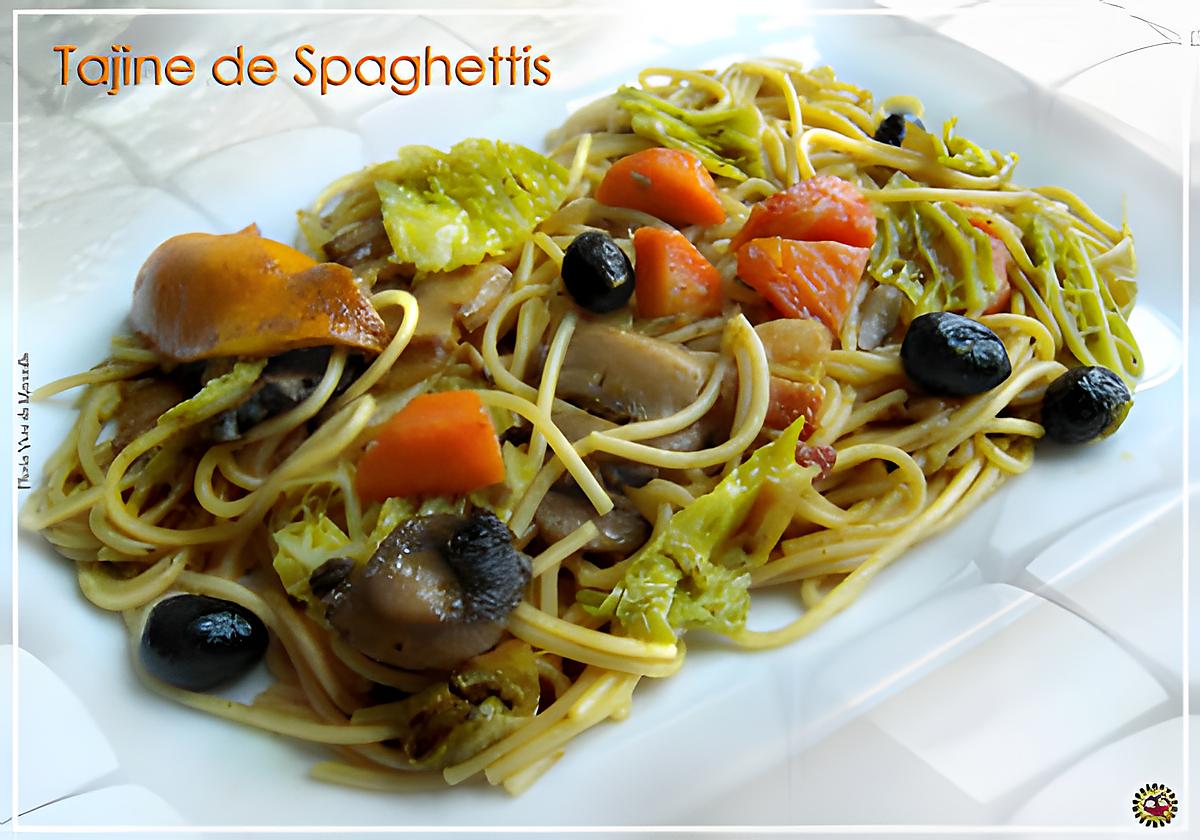 recette Tajine de Spaghettis