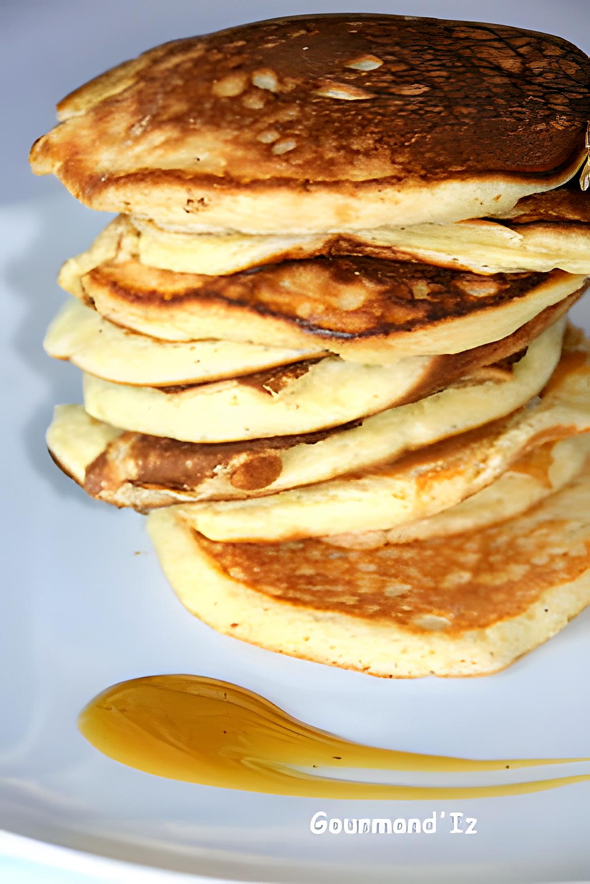 recette PANCAKES DE PIERRE HERME ET...MA SAUCE PASSION CITRON VERT