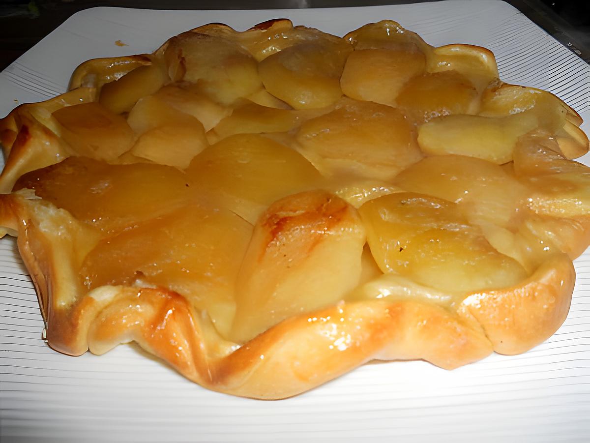 recette tarte pommes tatin super facile