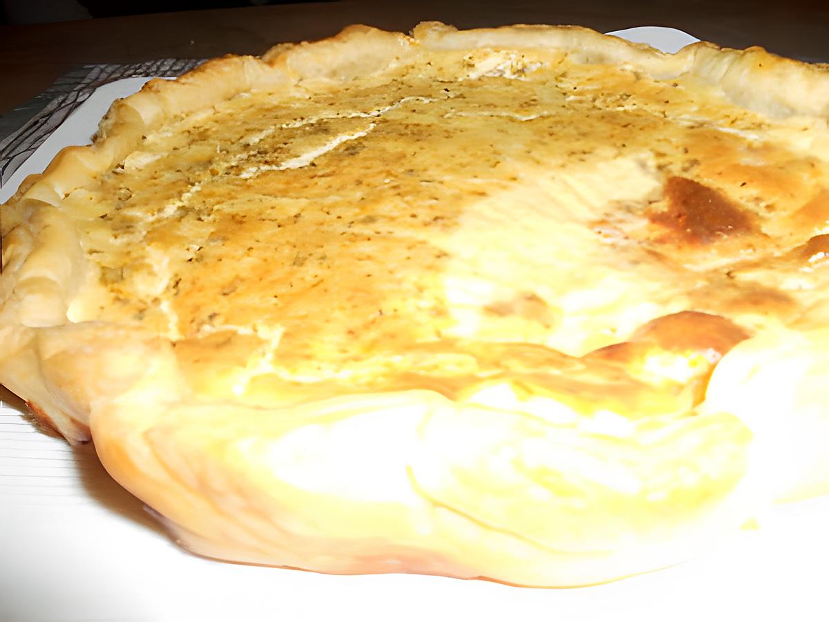 recette quiche au saumon