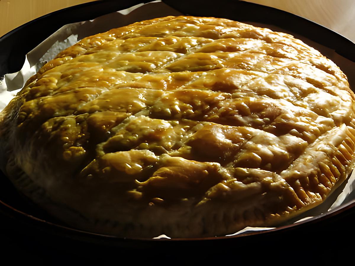 recette GALETTE DES ROIS - 2 en 1 (pistache / noix de coco)