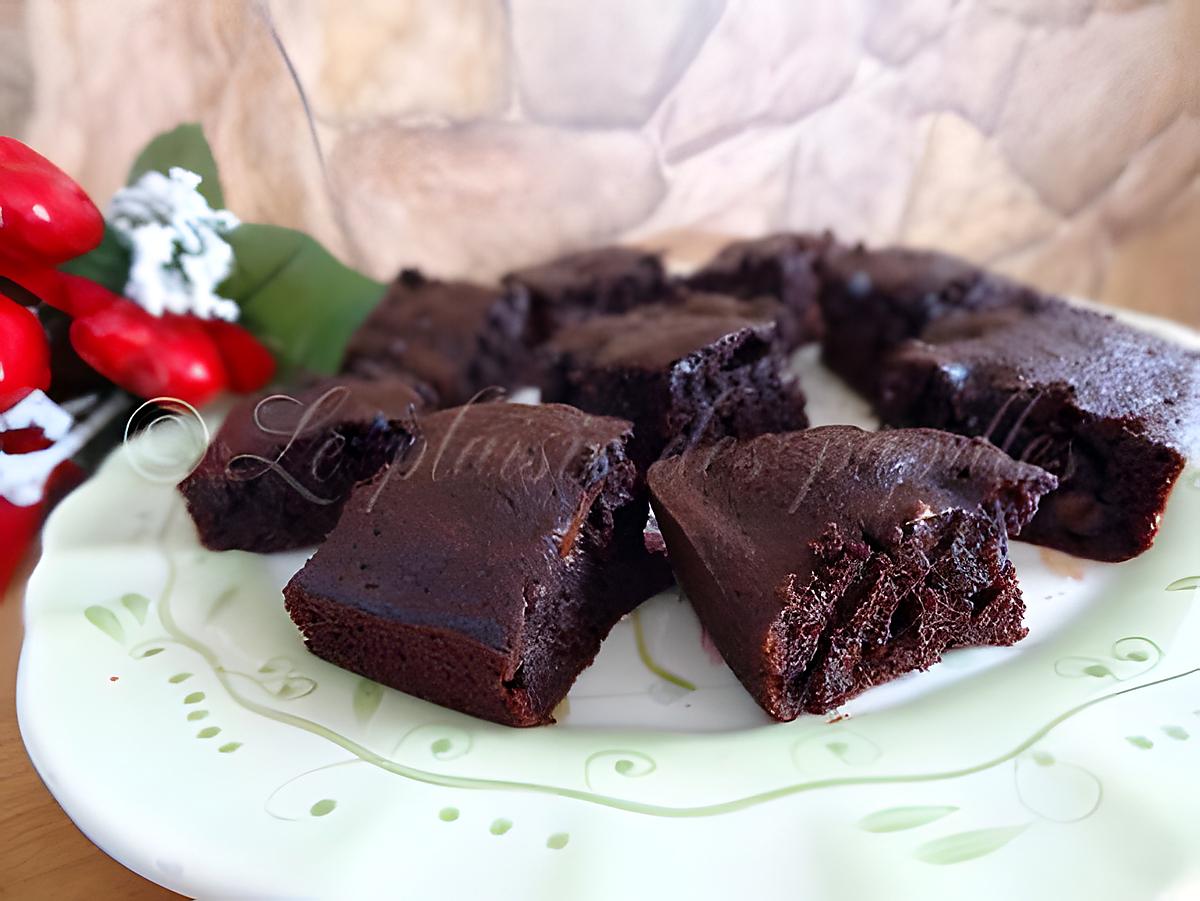 recette Carrés au double chocolat