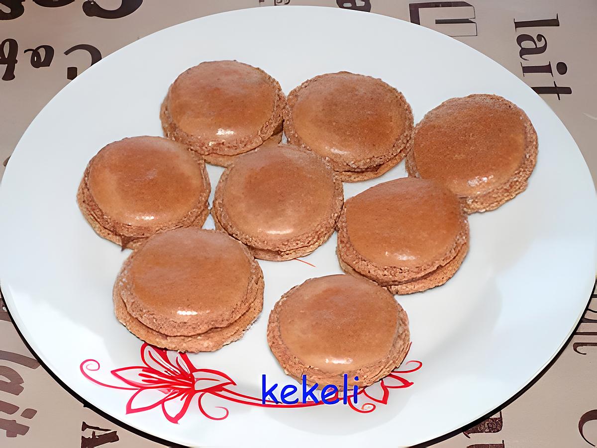 recette Macarons au chocolat