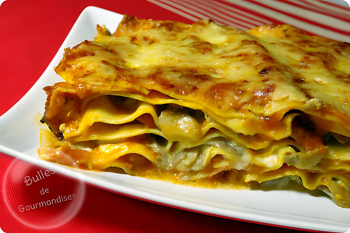 recette Lasagnes à la parisienne… la lasagne monte à Paris !