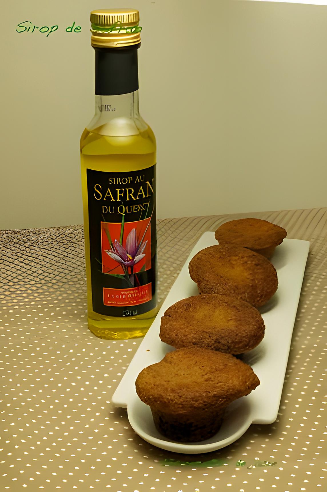 recette muffins au sirop de safran et cramberries