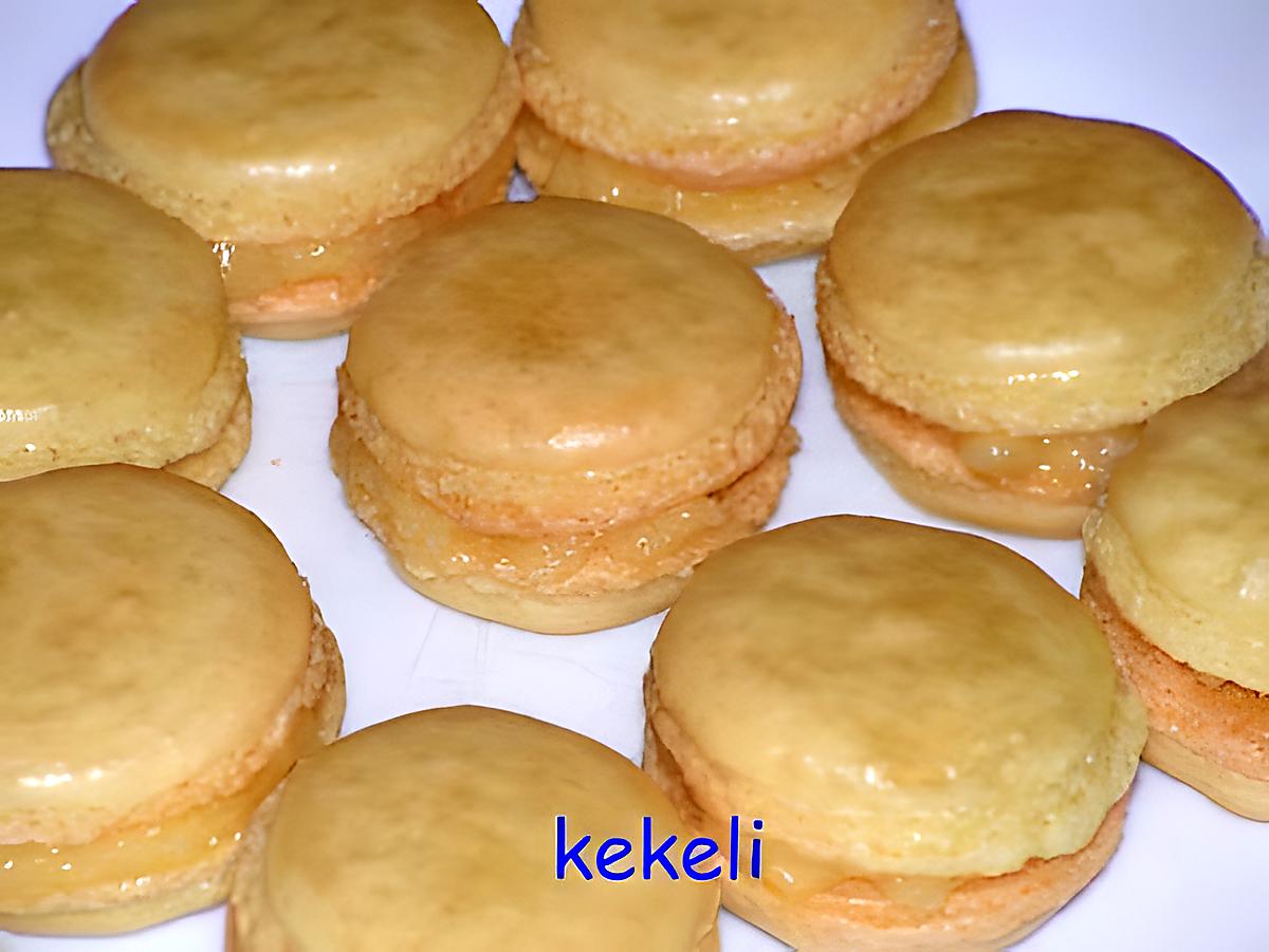 recette Macarons au citron