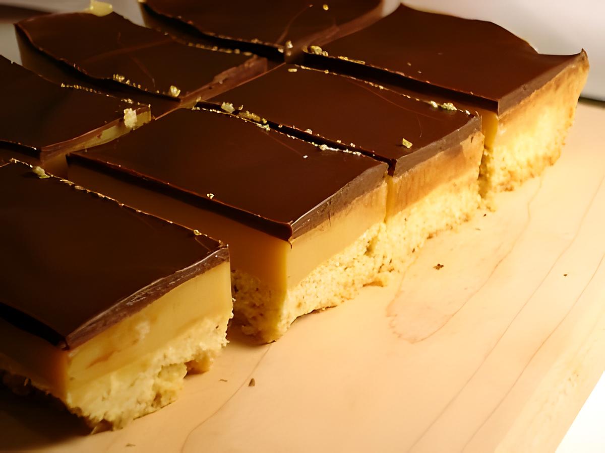 recette Plaisirs caramel/pralinoise