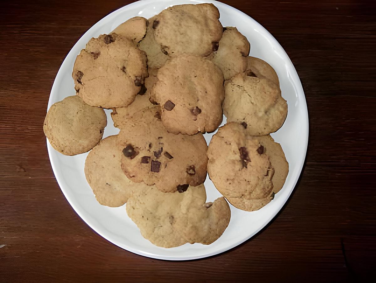 recette coockies americain