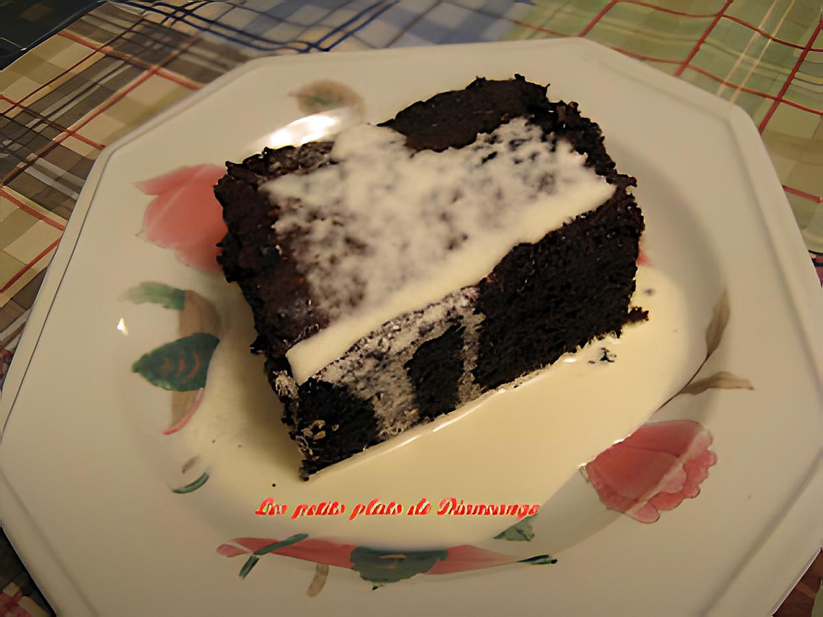 recette Gâteau au chocolat très chocolat