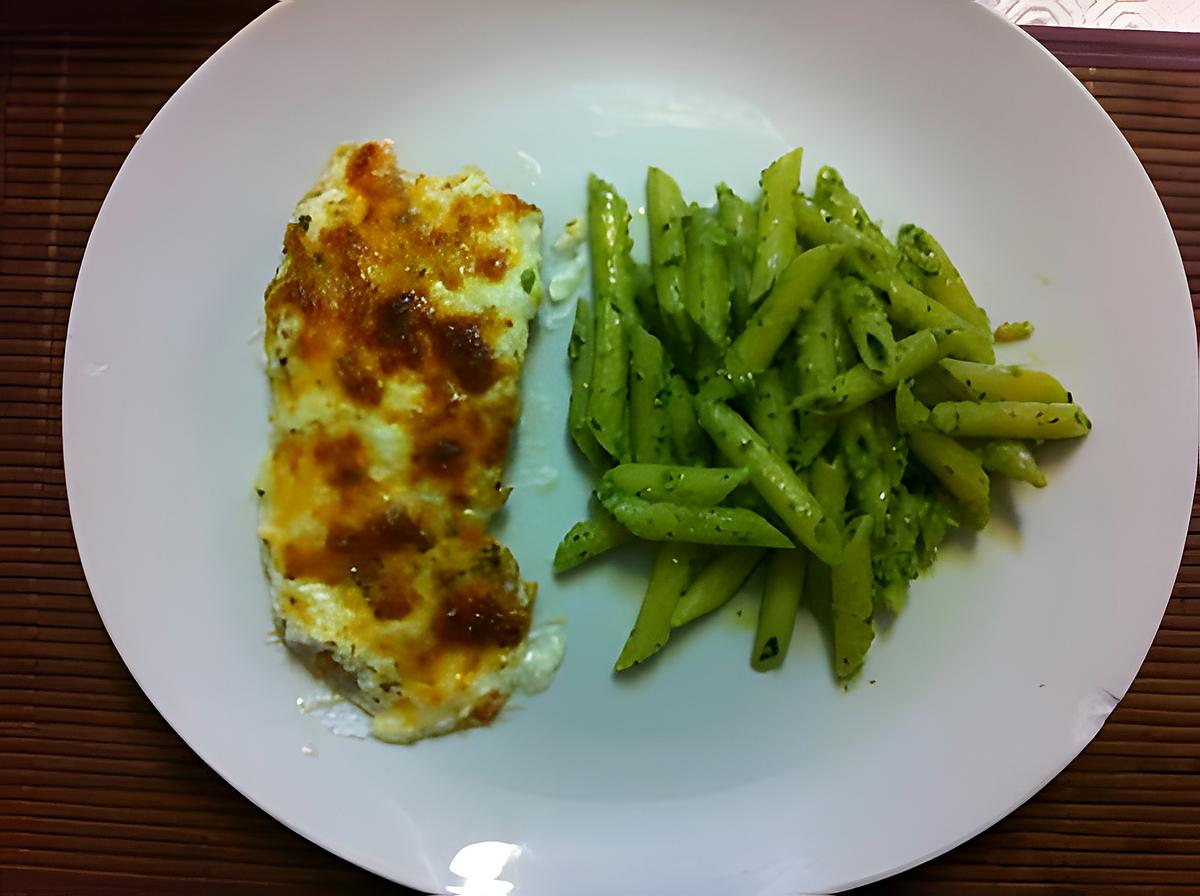 recette Escalope de veau, jambon de parme, parmesan et mozzarella