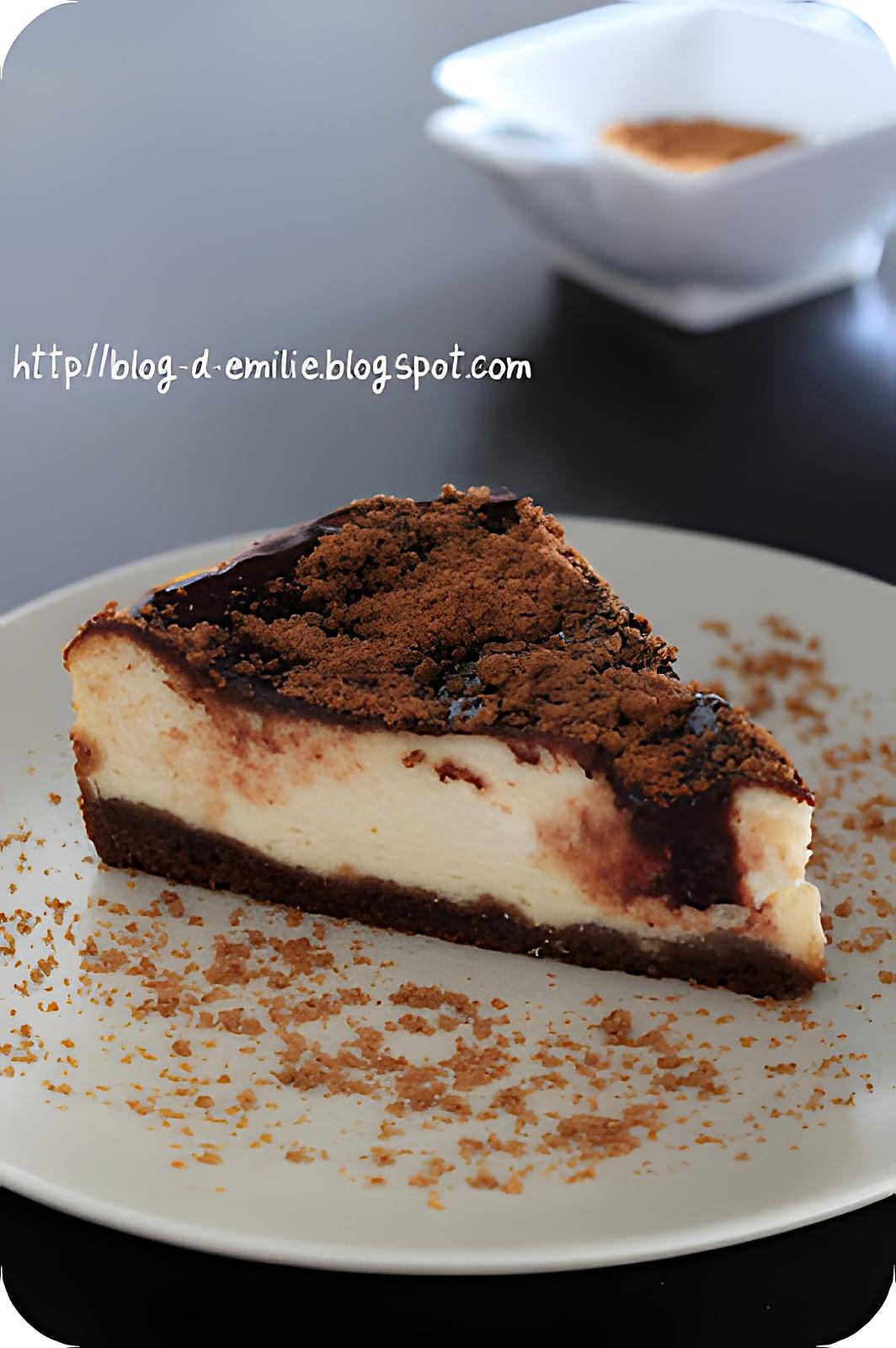 recette Cheesecake sirop d'érable et spéculoos