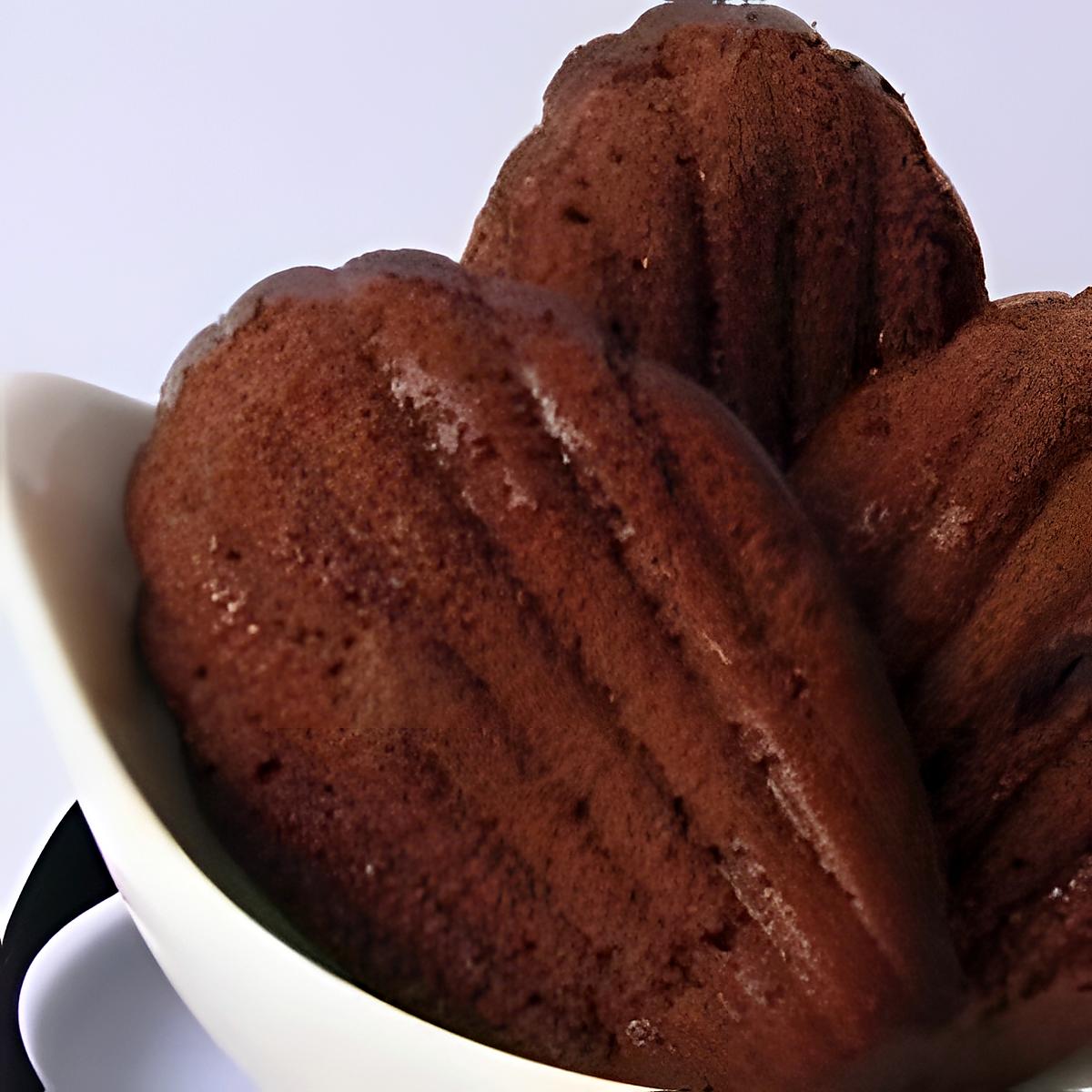 recette Madeleine au chocolat